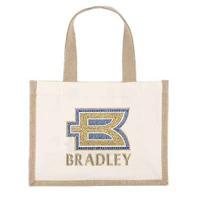 Reyna™ - Natural Tote - Sparkle (12" x 5" x 9")