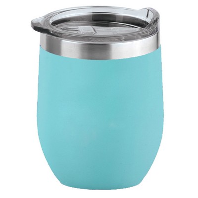 16 Oz. Teal Tahoe Stemless Cocktail Tumblers