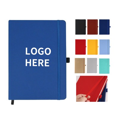 A5 Premium PU Leather Journal with Pen Loop