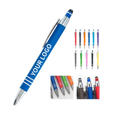Metal Stylus Tip Ballpoint Writing Pen