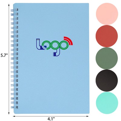 A6 Wire-Bound Notepad Notebook