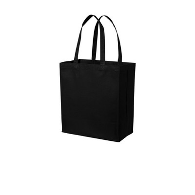 Port Authority® Cotton Canvas Over-the-Shoulder Tote