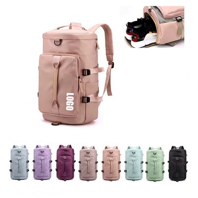 Shoe Wet Compartment Gym Bag