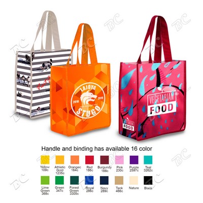 5 Oz. Full Color Cotton Canvas Tote Bag (13" x 15" x 10")