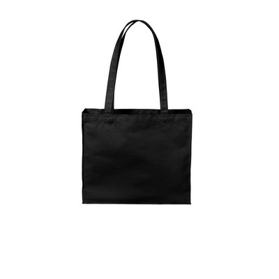 Port Authority® Cotton Canvas Shopper Tote