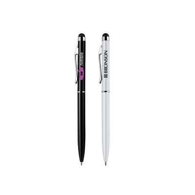 Aluminum Stylus Ballpoint Metal Twist Pen