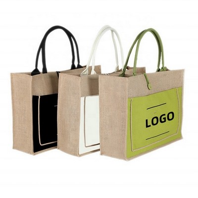 Jute Tote Bag